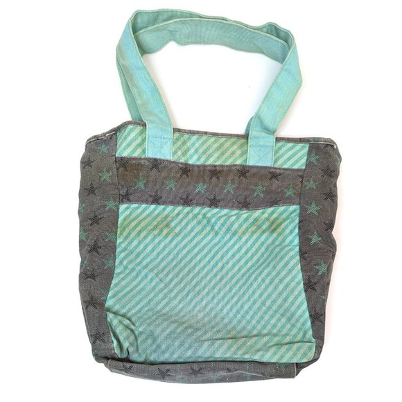 Hello Kitty Sanrio Maneki-Neko Lucky Cat Cute Large Canvas Tote w/ Clutch Wallet - Picture 5 of 7